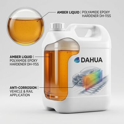 좋은 가격 DH-115S Polyamide Epoxy Hardener for Vehicle Rail Anti-Corrosion Coating 온라인